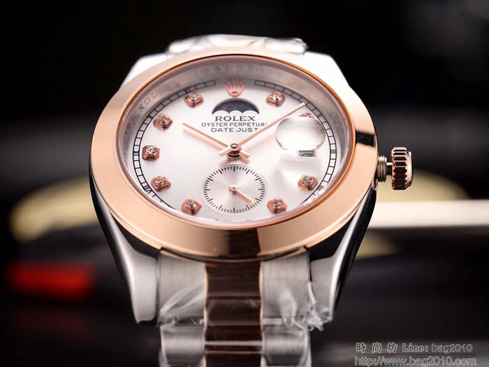 ROLEX勞力士 男士腕表 經典熱賣 高雅品位 全自動機械機芯 真皮錶帶 百搭款手錶  wssb4750